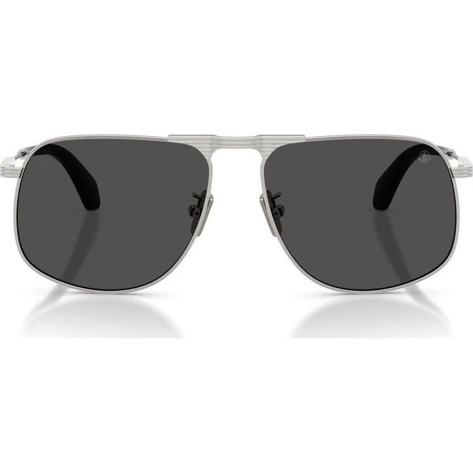 Moncler Vitessa Me4014 Gafas de Sol Piloto Plateadas con Lentes Grises