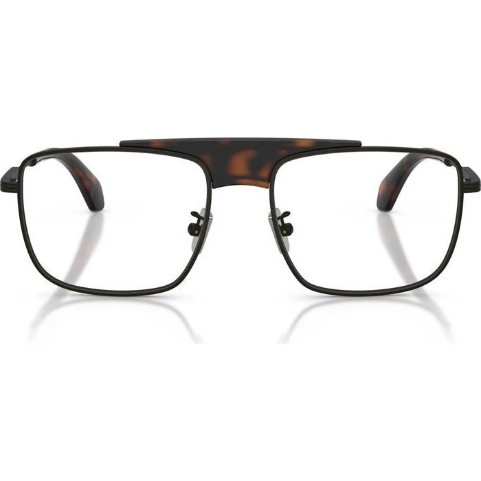 Moncler ME1011 Gafas de Vista Unisex Negro Geométrico