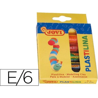 Jovi Plastilina Estuche 6 Unidades 15g
