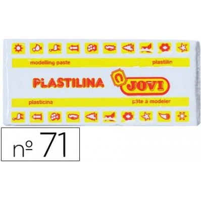 Plastilina Jovi 150g Blanco Nº 71