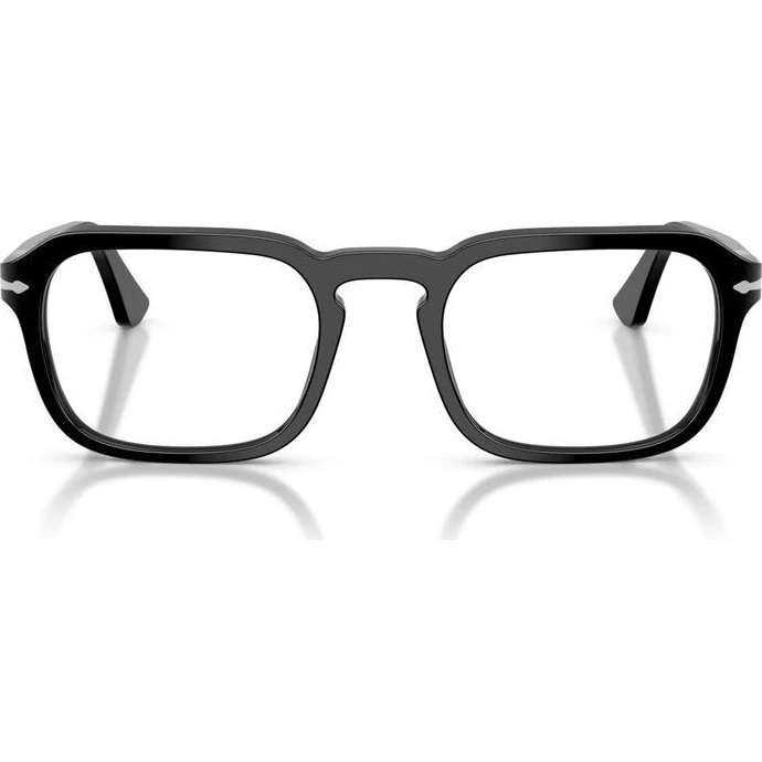 Persol PO 3390V Gafas de Vista Geométricas Unisex - Negro