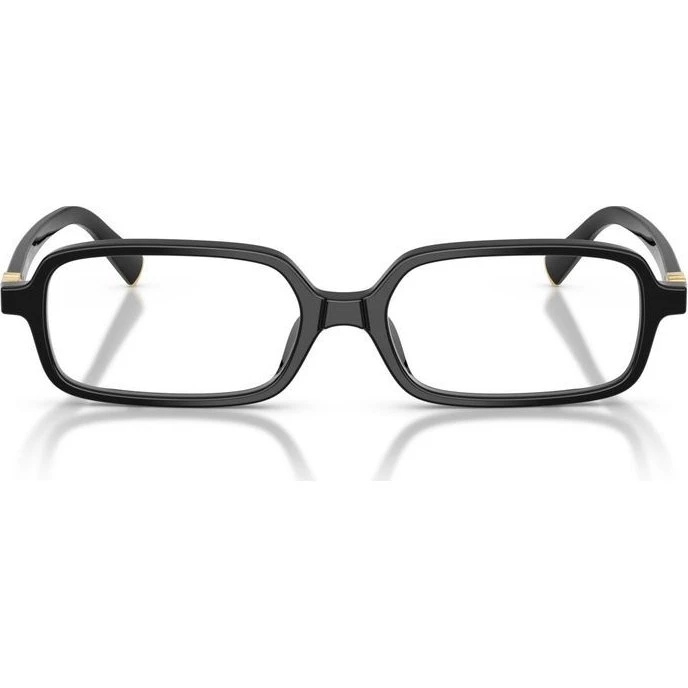 Miu Miu MU 01YV 16K1O1 Gafas de Vista Rectangulares Negras