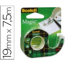 Scotch Magic Invisible 19 mm x 7,5 m con Dispensador