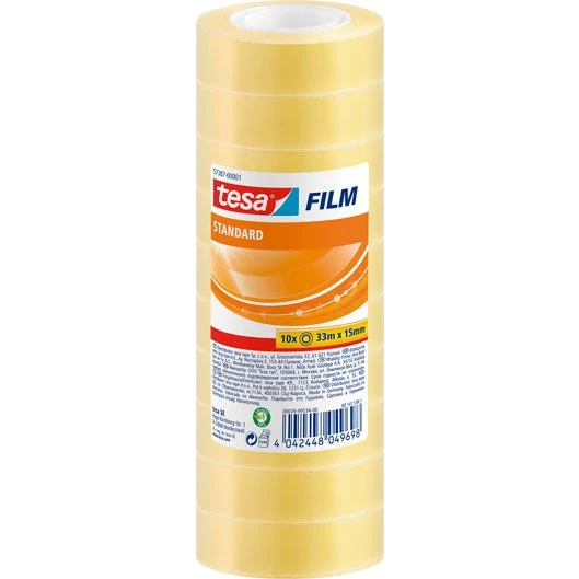 TESA Tesafilm Standard 15mm x 33m Transparente