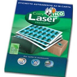 Tico Copy Laser Premium Etiquetas Blancas 105x48 mm