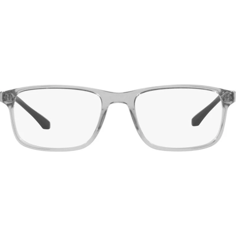 Emporio Armani EA 3098 Gafas de Vista Hombre Gris Geométricas