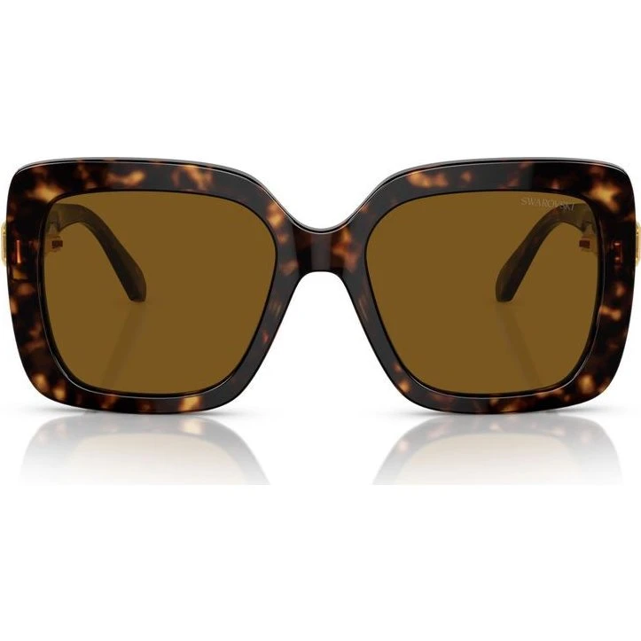 Swarovski SK6001 Gafas de Sol Mujer Habano Marrón 55mm