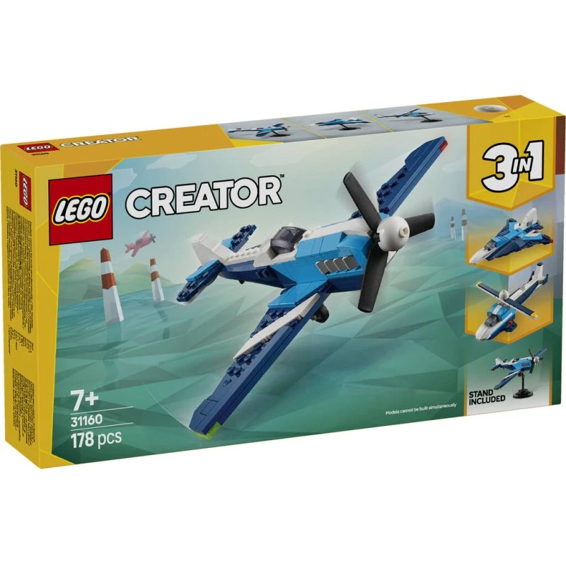 LEGO Creator 31160 Aeronave: Avión de Carreras