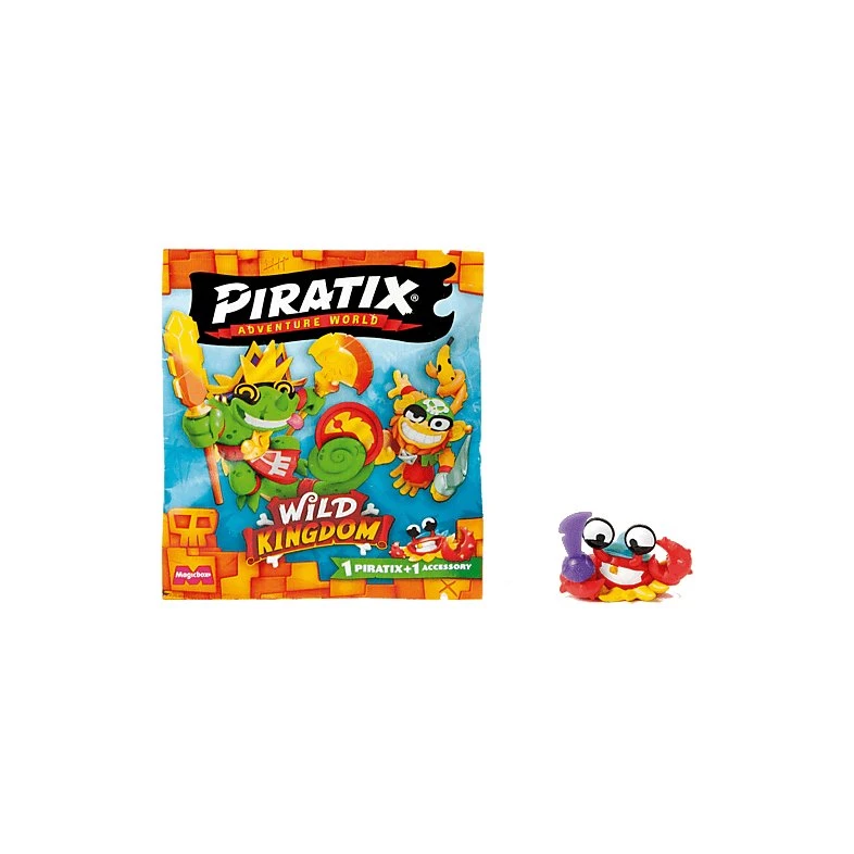 MagicBox Piratix: Wild Kingdom One Pack Piratix - Figura de Acción