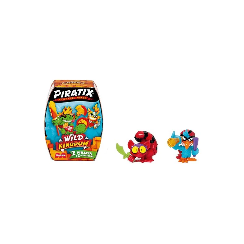 MagicBox Piratix Wild Kingdom Two Pack: Figuras de Acción