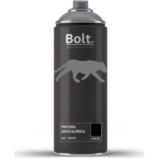 Bolt Spray Anticalórico Negro 600°C 400 ml