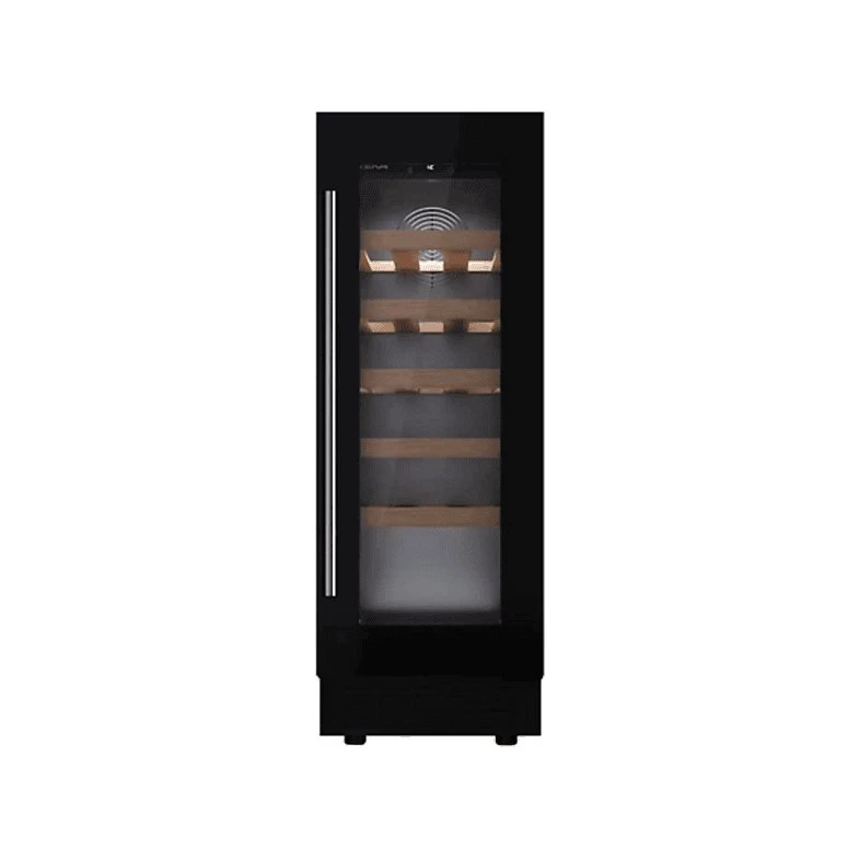 Vinoteca Teka RVU 10020 GBK, 20 Botellas, Puerta Reversible, Negro