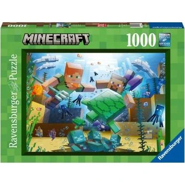 Ravensburger Minecraft Puzzle 1000 Piezas Mosaic
