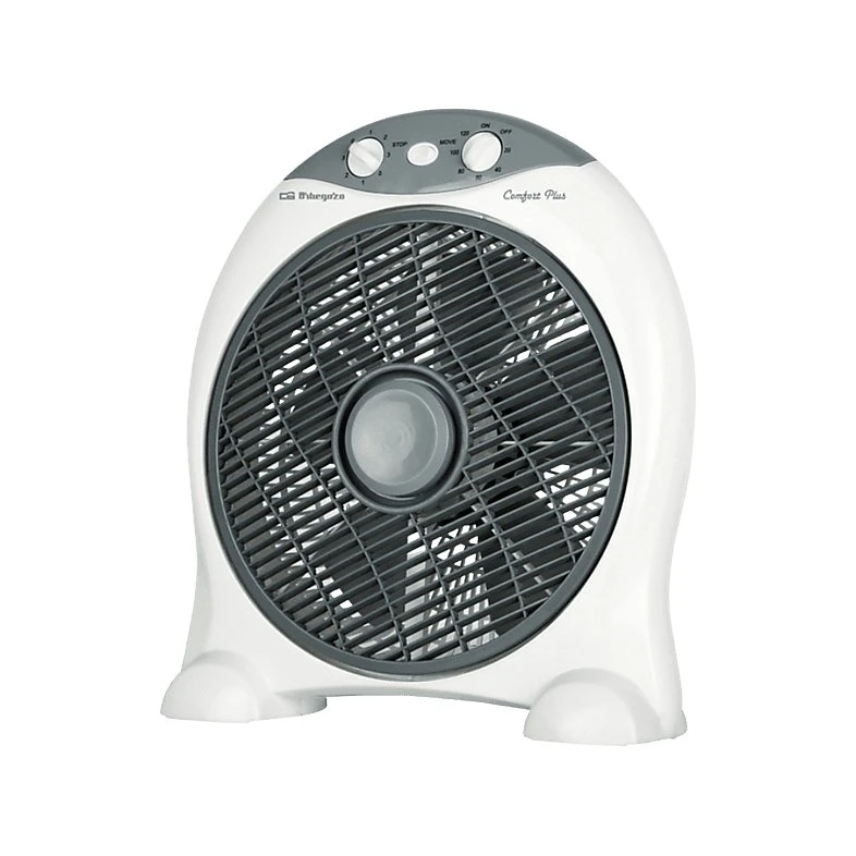 Ventilador de sobremesa Orbegozo BF1030, 30 cm, 6 aspas, Blanco