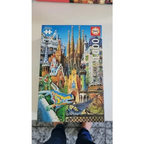 Gaudí Puzzle 1000 Piezas Collage