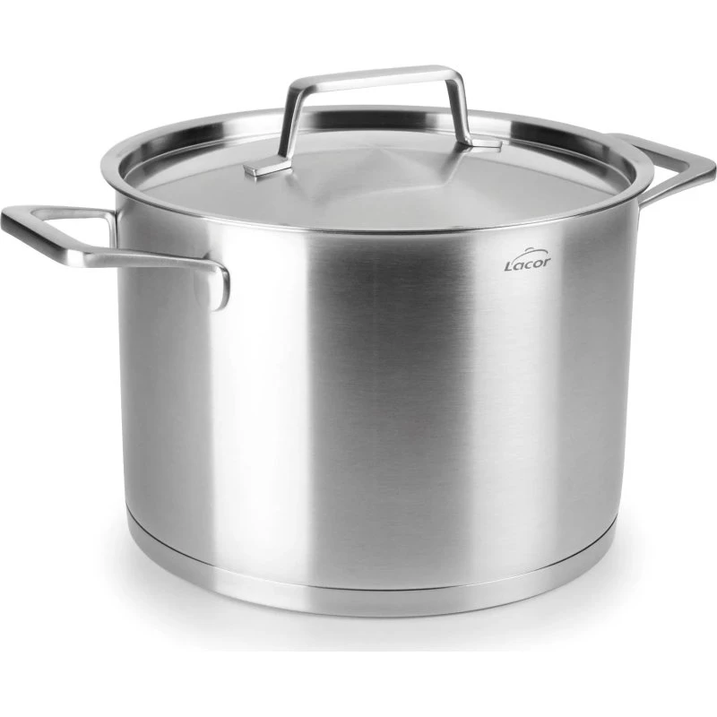 Lacor Olla Foodie de Acero Inoxidable 16 cm con Tapa