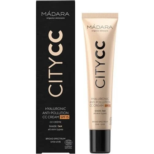 Madara Madara Hyaluronic Anti-Pollution CC Cream SPF 15 - Tan
