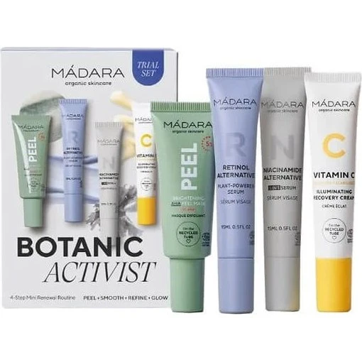 Madara Botanic Activist Set - Rutina Renovadora de 4 Pasos