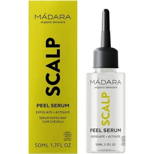Madara Scalp Peel Sérum Exfoliante para el Cuero Cabelludo, 50 ml