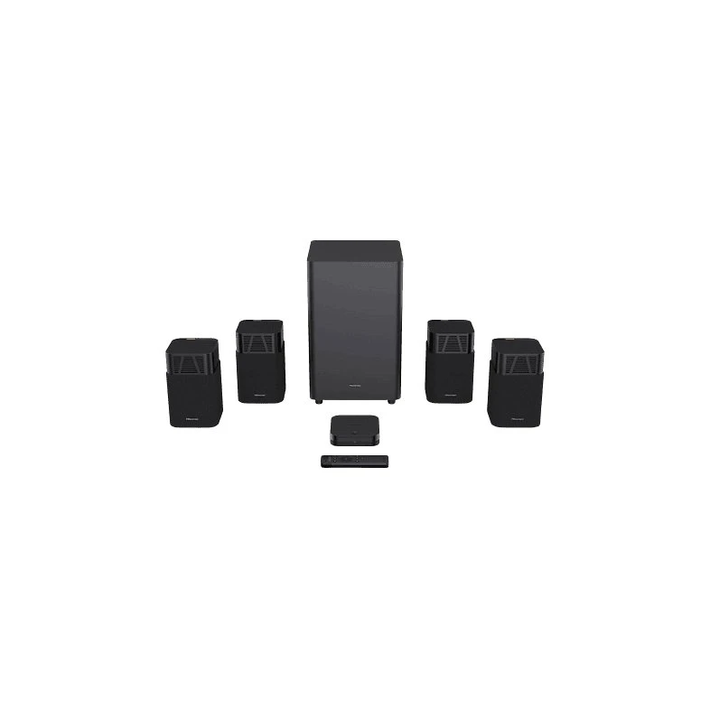Barra de sonido Hisense HT Saturn 4.1.2 Dolby Atmos 480W Negro
