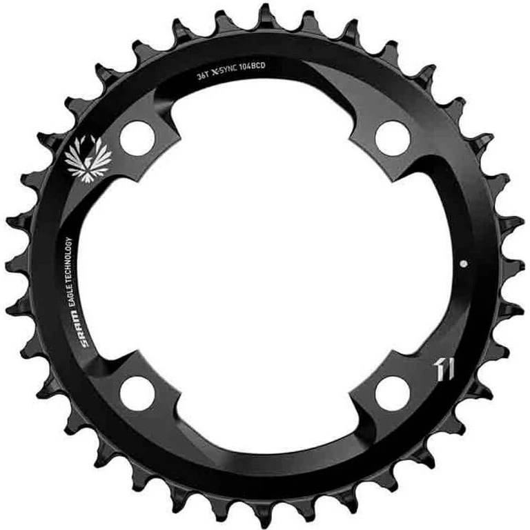 Plato SRAM X-Sync 2 Eagle 12V 104 BCD Negro - 36T