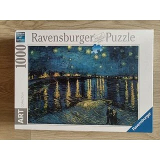 Ravensburger Noche Estrellada Sobre el Ródano - Puzzle 1000 Piezas