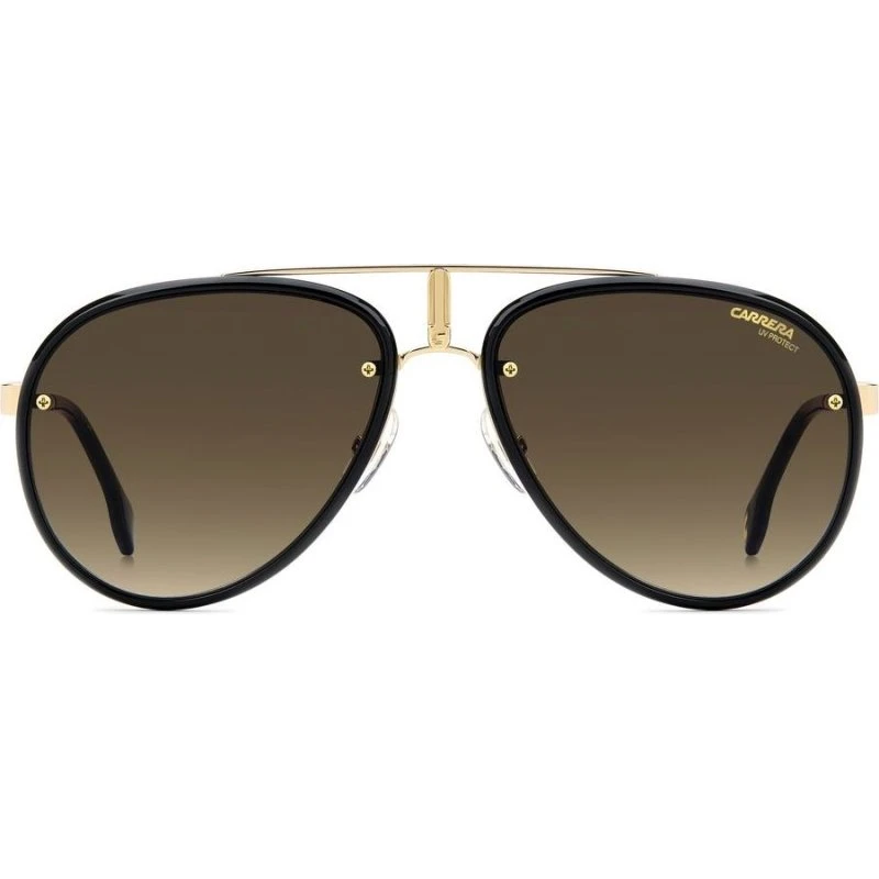 Carrera Glory Gafas de Sol Piloto Oro y Marrón 58mm