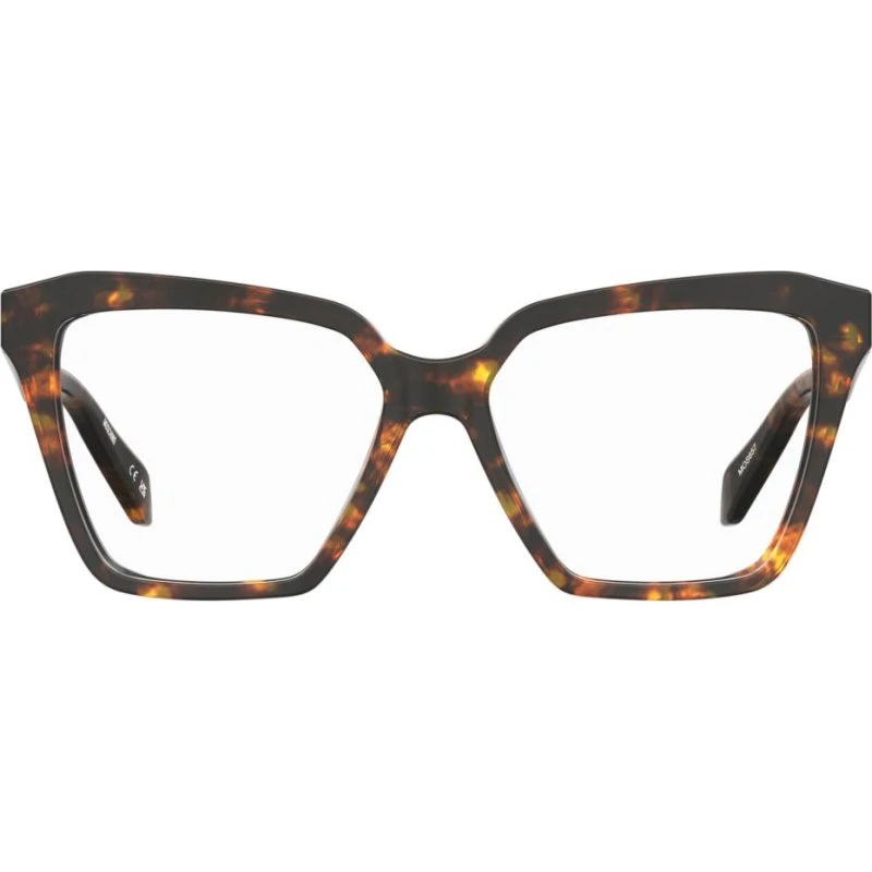 Moschino MOS657 Gafas de Vista Cuadradas Color Habano