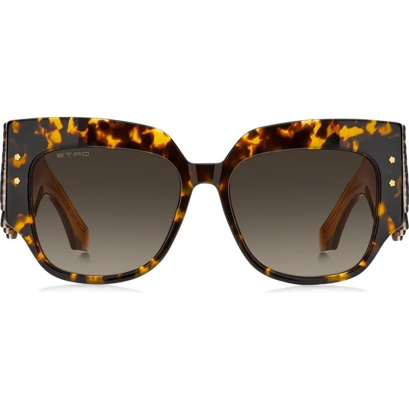 Etro 0103/S Gafas de Sol Oversize Habano Marrón 56mm