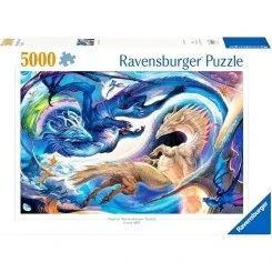 Ravensburger Puzzle Dragón Día y Noche 5000 Piezas
