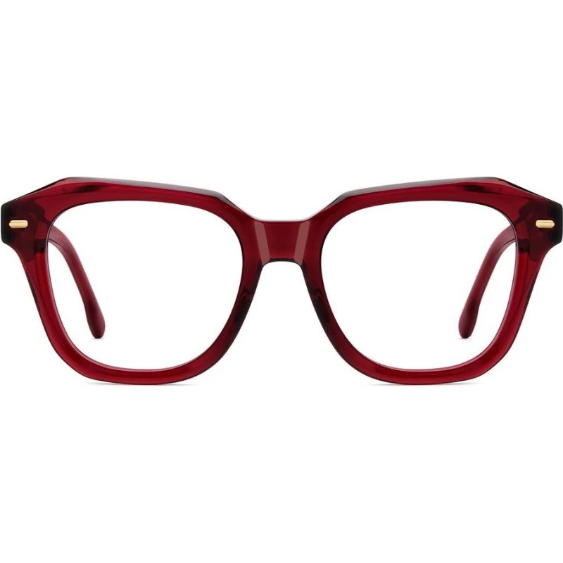 Carrera 3079 Gafas de Vista Mujer Rectangulares Rojas