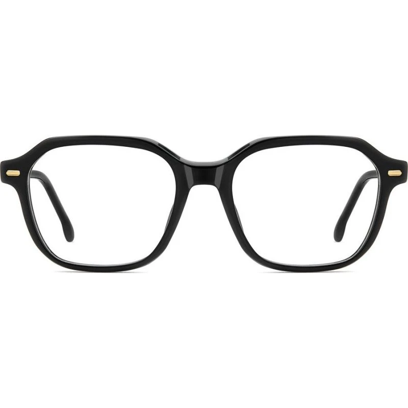Carrera 3073 Gafas de Vista Mujer Cuadradas Negras 51mm