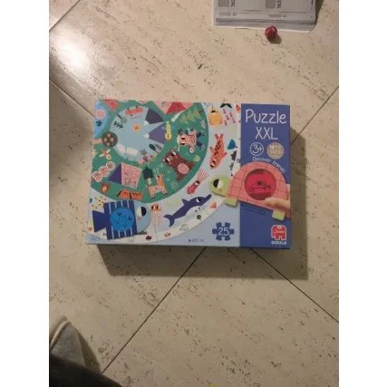 Goula Puzzle XXL Circular 25 Piezas Animales Escondidos