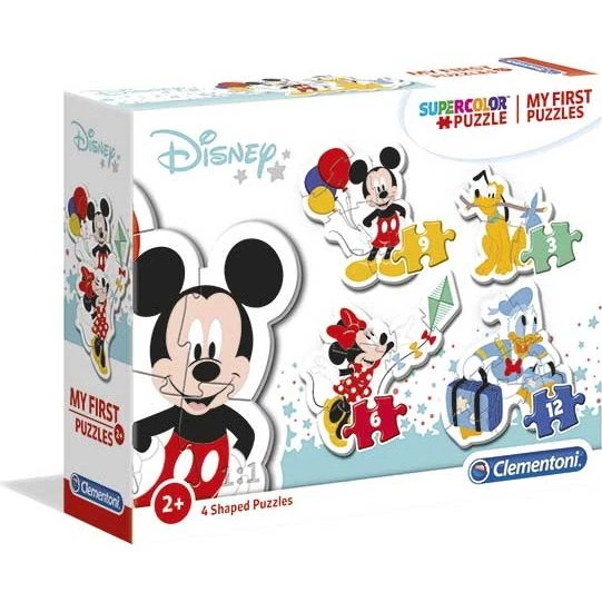 Disney Puzzle Progresivo Mickey Mouse 3-6-9-12 Piezas