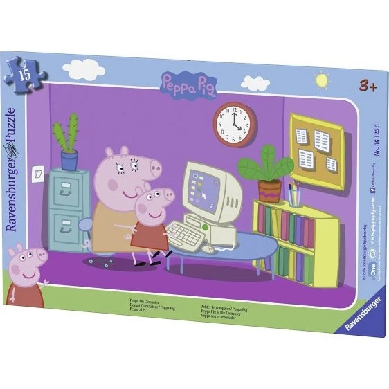 Ravensburger Puzzle Peppa Pig 15 Piezas