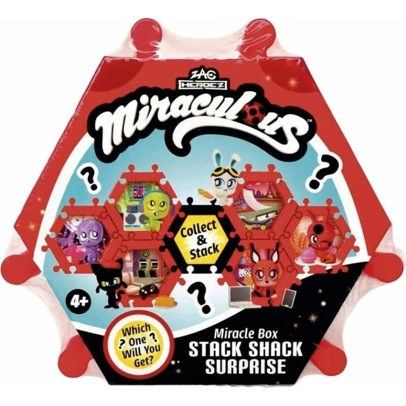 Miraculous Ladybug - Set Figuras Acción 15 cm Sorpresa