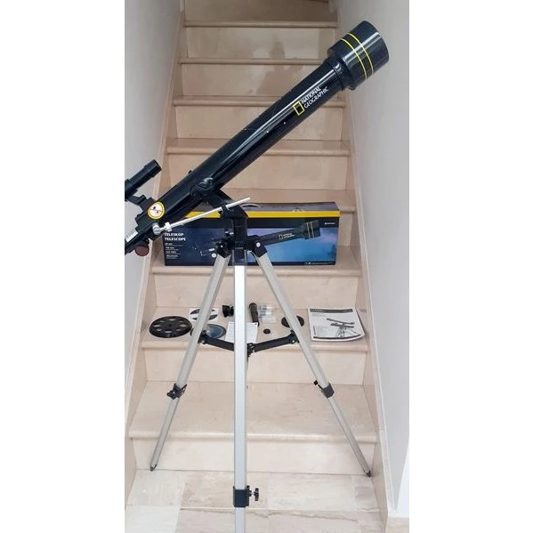 National Geographic 60/700 Telescopio Refractor AZ