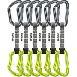 Edelrid Pure Set Sixpack 10 cm Slate-Oasis