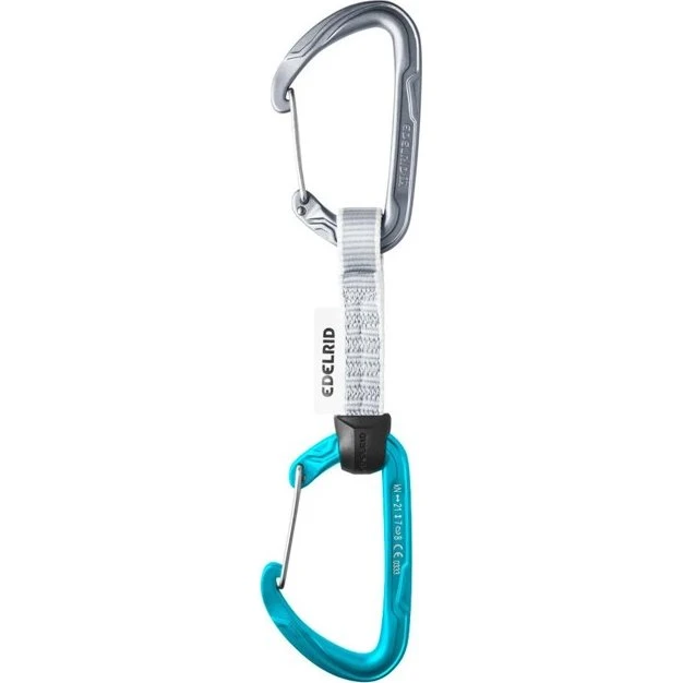 Edelrid Pure Wire Set 10 cm Slate-Icemint