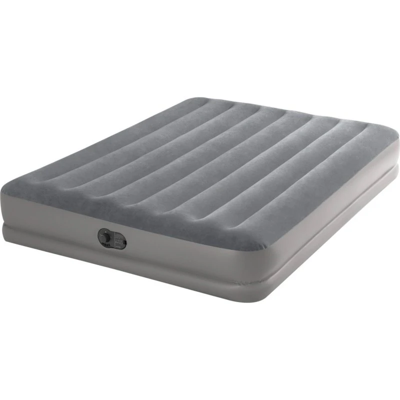 Intex Colchón Queen Dura-Beam Prestige USB 30x152x203 cm Gris