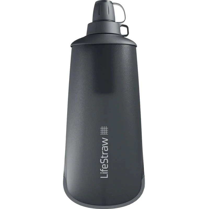 LifeStraw Peak Series 1L Plegable Gris Oscuro
