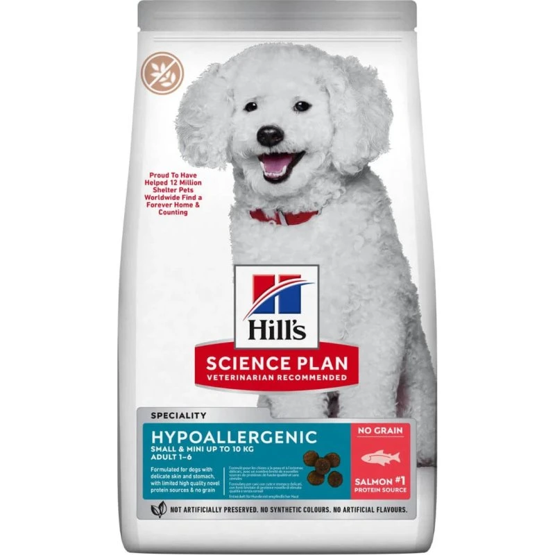 Hill's Science Plan Hypoallergenic Salmón XS-S para Perros 1.5kg