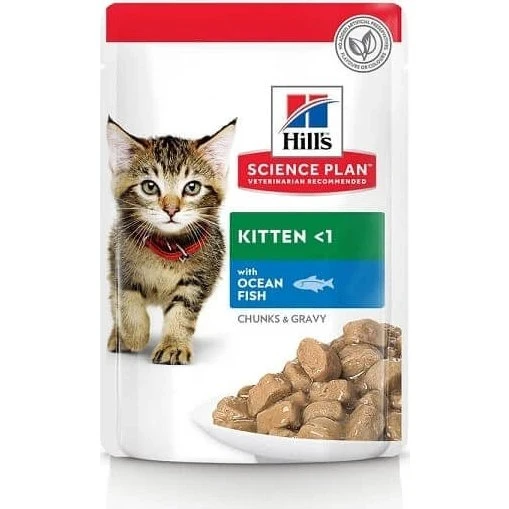 Hill's Science Plan Kitten Pescado del Océano - Pack de 48 x 85g