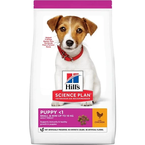 Hill's Science Plan Puppy Small & Mini Pollo 3 Kg