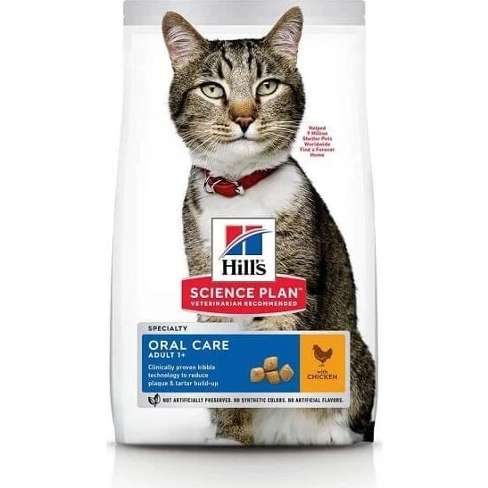 Hill's Science Plan Feline Adult Oral Care Pollo 1,5 kg