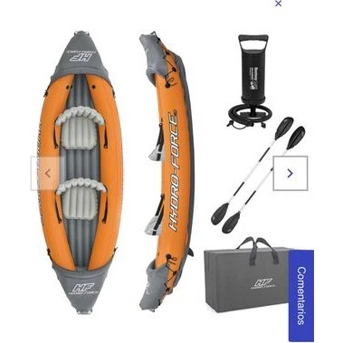 Bestway Kayak Inflable Hydro-Force Rapid X2 321x100x44 cm