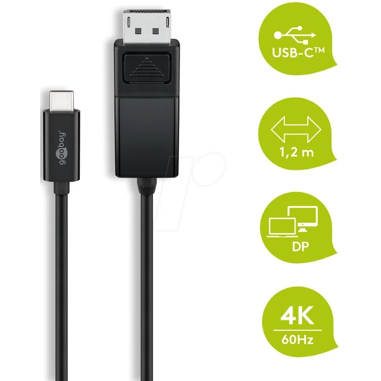 Marca Cable USB-C a DisplayPort 1,2 m