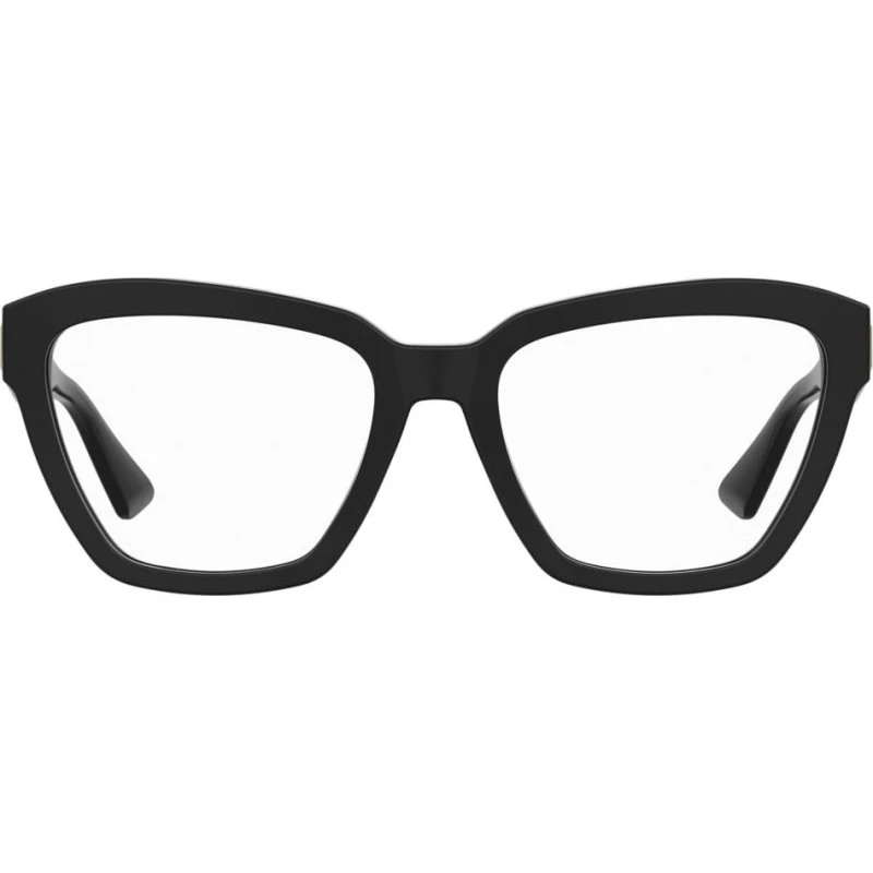 Moschino MOS651 Gafas de Vista Rectangulares para Mujer - Negro