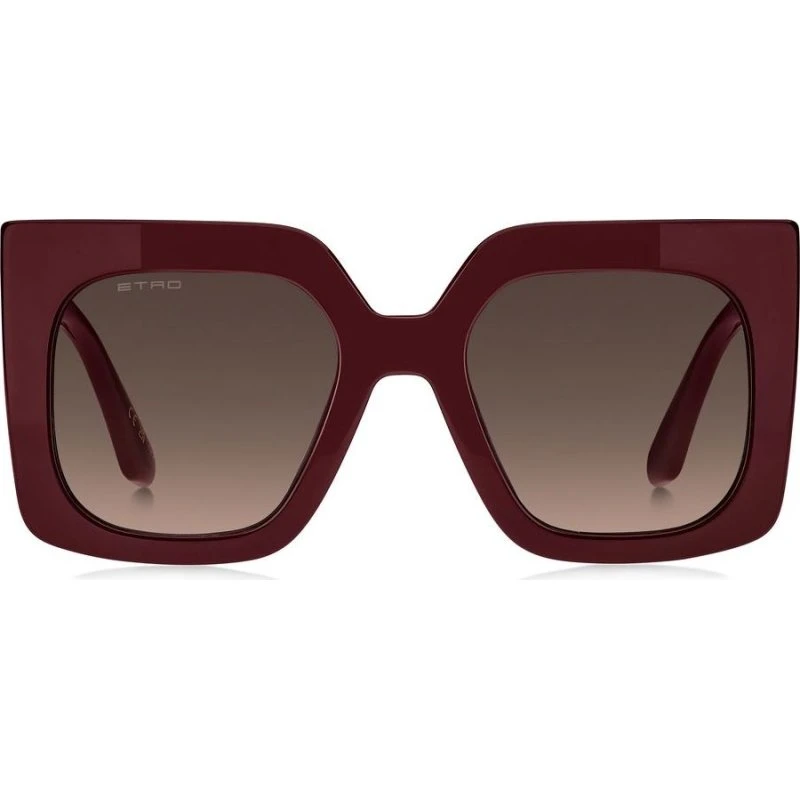 Etro 0075/S Gafas de Sol Mariposa Rojo y Marrón 53mm