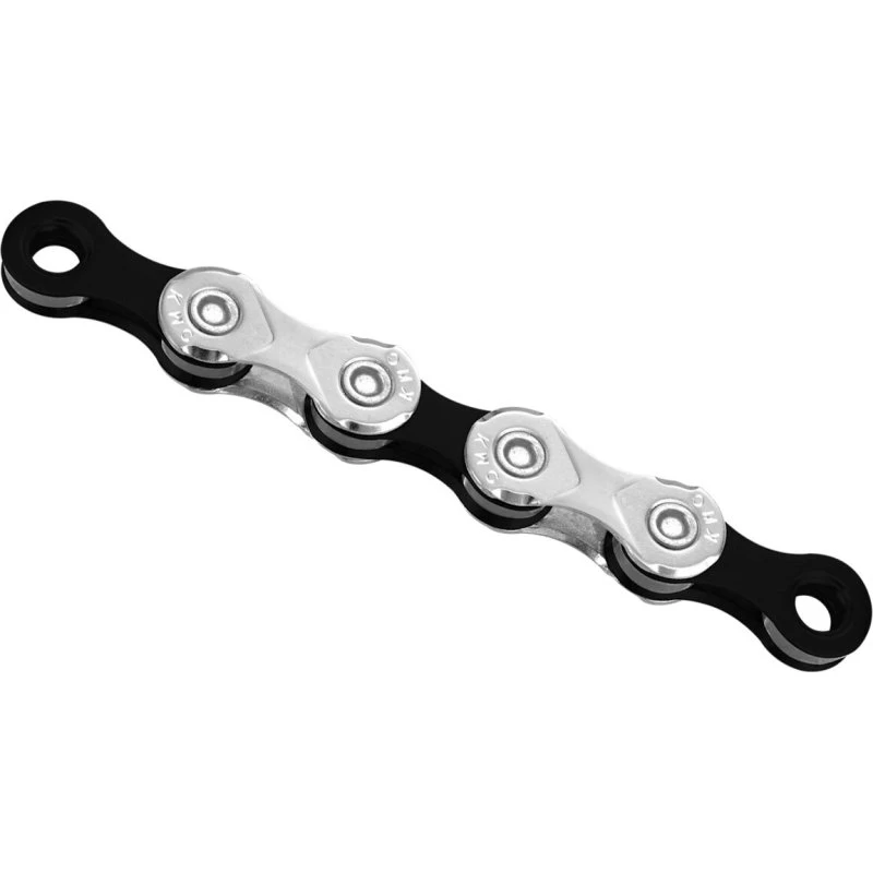 KMC X10 10V Cadena 122 Eslabones Plata/Negro